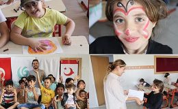 EVADER Suriyeli çocukların yüzünü güldürdü