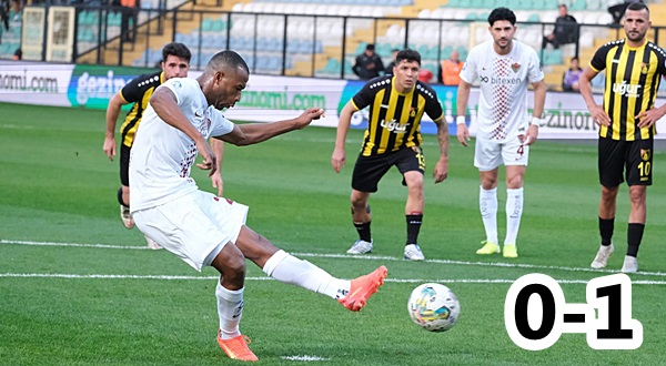 Hatayspor İstanbul’u fethetti 1-0